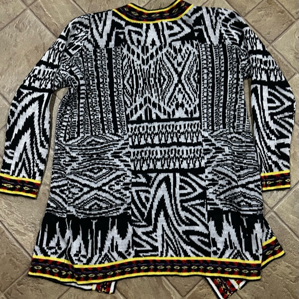 Jealous Tomato Multicolor Patterned Cardigan - image 4